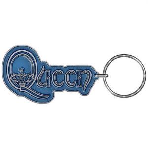 Queen - Keychain: Logo (Die-cast Relief) in the group MERCHANDISE / Keyring / Pop-Rock at Bengans Skivbutik AB (4271744)