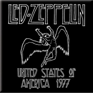 Led Zeppelin - Fridge Magnet: 1977 USA Tour in the group MERCHANDISE / Magnet / Pop-Rock at Bengans Skivbutik AB (4271746)