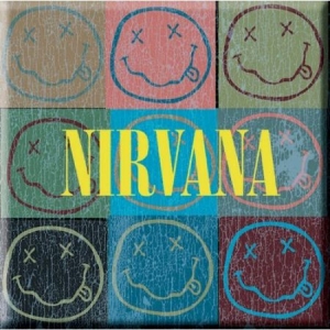 Nirvana - Fridge Magnet: Smiley Blocks in the group OTHER / Merch CDON 2306 at Bengans Skivbutik AB (4271748)