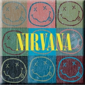 Nirvana - Fridge Magnet: Smiley Blocks in the group MERCHANDISE / Magnet / Pop-Rock at Bengans Skivbutik AB (4271748)