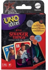 Mattel Games - UNO Flip Stranger Things in the group OTHER / Merchandise at Bengans Skivbutik AB (4273951)