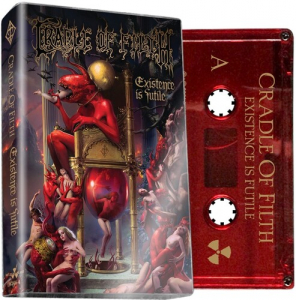 Cradle Of Filth - Existence Is Futile (Red MC) in the group Hårdrock/ Heavy metal at Bengans Skivbutik AB (4275338)