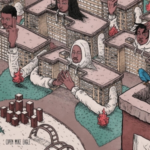 Open Mike Eagle - Brick Body Kids Still Daydream (Bri in the group VINYL / Hip Hop-Rap,Pop-Rock at Bengans Skivbutik AB (4275971)