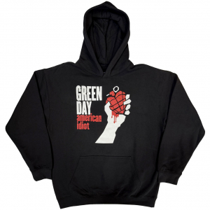 Green Day - American Idiot Uni Bl Hoodie  in the group OTHER / Övrigt /  at Bengans Skivbutik AB (4276369r)