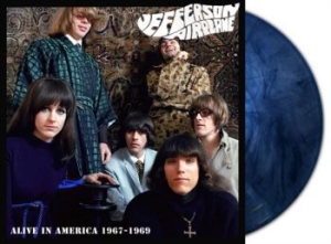 Jefferson Airplane - Alive In America 1967-1969 (Blue) in the group VINYL / Rock at Bengans Skivbutik AB (4277045)