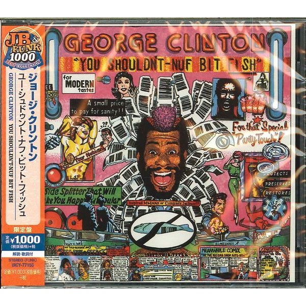 George Clinton - You Shouldn T-Nuf Bit Fish (Ltd Japan Import) in the group OUR PICKS / Bengans Staff Picks / Hiphop-Funk 75-85 at Bengans Skivbutik AB (4277395)