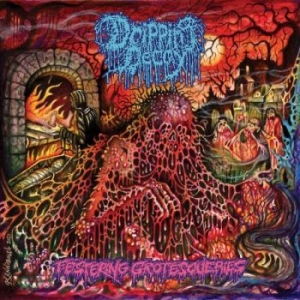 Dripping Decay - Festering Grotesqueries (Purple Wit in the group VINYL / Hårdrock at Bengans Skivbutik AB (4278447)