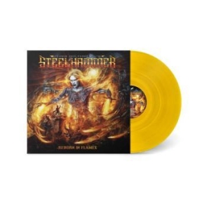 Chris Bohltendahl's Steelhammer - Reborn In Flames (Yellow Vinyl Lp) in the group VINYL / Hårdrock/ Heavy metal at Bengans Skivbutik AB (4280204)