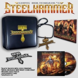 Chris Boltendahl's Steelhammer - Reborn In Flames (Ltd. Special Boxs in the group CD / Hårdrock at Bengans Skivbutik AB (4280213)
