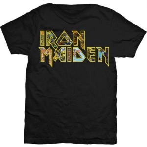 Iron Maiden - Iron Maiden Unisex T-Shirt: Eddie Logo in the group Minishops / Iron Maiden at Bengans Skivbutik AB (4280256r)