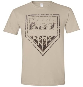 Kiss - Kiss T-Shirt Kiss Army (Beige) in the group OTHER / Merchandise at Bengans Skivbutik AB (4280403)