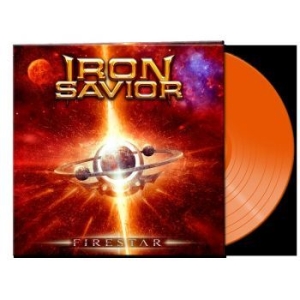Iron Savior - Firestar (Orange Vinyl Lp) in the group VINYL / Hårdrock at Bengans Skivbutik AB (4281358)