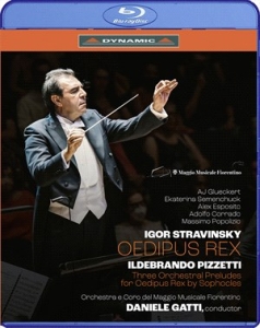 Pizzetti Ildebrando Stravinsky I - Stravinsky: Oedipus Rex Pizzetti: in the group MUSIK / Musik Blu-Ray / Klassiskt at Bengans Skivbutik AB (4281420)