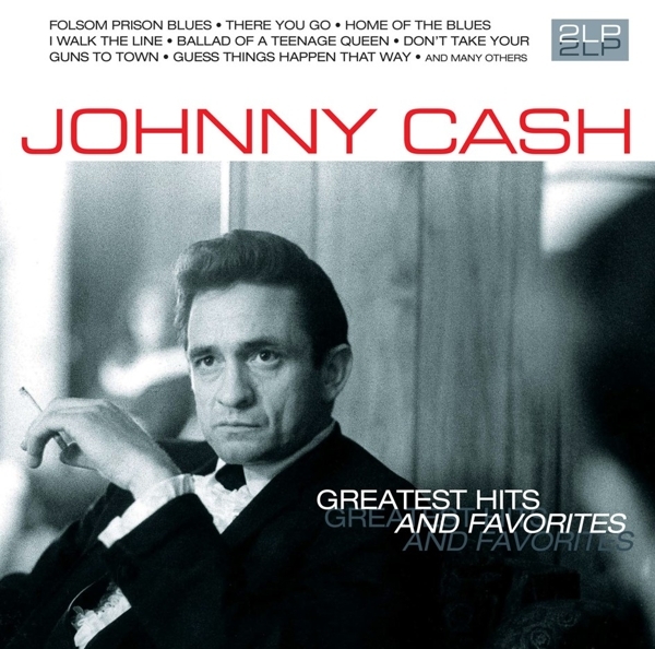 Johnny Cash - Greatest Hits And Favorites in the group VINYL / Bestsellers at Bengans Skivbutik AB (4281441)