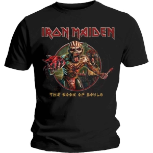 Iron Maiden - Book Of Souls Eddie Circle Uni Bl    in the group MERCH / T-Shirt /  at Bengans Skivbutik AB (4281613r)