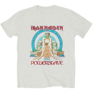 Iron Maiden - Powerslave Egypt Uni Heather    in the group MERCH / T-Shirt /  at Bengans Skivbutik AB (4281716r)