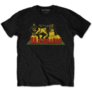 Bad Brains - Bad Brains Unisex T-Shirt: Lion Crush in the group OTHER / Merchandise at Bengans Skivbutik AB (4281721)