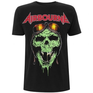 Airbourne - Airbourne Unisex T-Shirt: Hell Pilot Glow in the group CDON - Exporterade Artiklar_Manuellt / T-shirts_CDON_Exporterade at Bengans Skivbutik AB (4281758r)