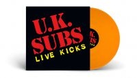 Uk Subs - Live Kicks (Orange Vinyl Lp) in the group VINYL / Rock at Bengans Skivbutik AB (4284722)