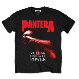 Pantera -  Unisex T-Shirt: Red Vulgar (M) in the group OTHER / BW-T-shirts at Bengans Skivbutik AB (4285413)