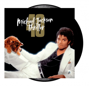 Jackson Michael - Thriller (40th Anniversary / Alternate Cover) in the group OUR PICKS / Most popular vinyl classics at Bengans Skivbutik AB (4286260)