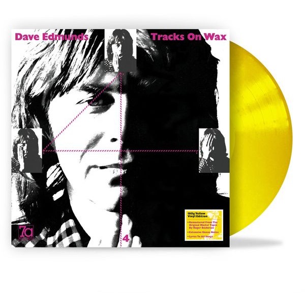 Dave Edmunds - Tracks On Wax (Yellow Vinyl) in the group VINYL / Pop at Bengans Skivbutik AB (4286939)