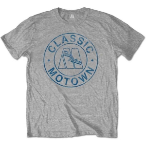 Motown - Classic Circle Logo Uni Grey in the group MERCHANDISE / T-shirt / Övrigt at Bengans Skivbutik AB (4287021r)