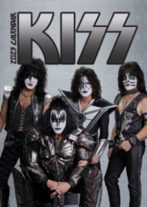 Kiss - 2023 Unofficial Calendar in the group OTHER / Merchandise at Bengans Skivbutik AB (4287545)