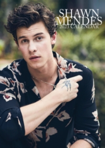 Shawn Mendes - Shawn Mendes 2023 Unofficial Calendar in the group OUR PICKS / Recommended Calenders at Bengans Skivbutik AB (4290666)