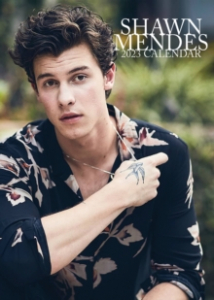 Shawn Mendes - Shawn Mendes 2023 Unofficial Calendar in the group Minishops / Shawn Mendes at Bengans Skivbutik AB (4290666)