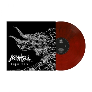 Asinhell - Impii Hora (Crimson Red Marbled Vin in the group OTHER / -Start Metal Blade at Bengans Skivbutik AB (4290746)