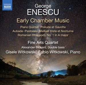 Enescu George - Enescu: Early Chamber Music in the group Externt_Lager /  at Bengans Skivbutik AB (4290766)