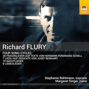 Flury Richard - Flury: Four Song Cycles in the group Externt_Lager /  at Bengans Skivbutik AB (4290771)
