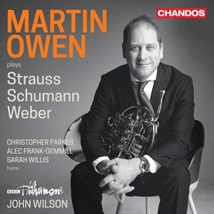 Schumann Robert Strauss Richard - Martin Owen Plays Strauss, Schumann in the group Externt_Lager /  at Bengans Skivbutik AB (4290793)