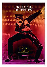 Freddie Mercury - Freddie Mercury 2023 Calendar A3, Offici in the group OUR PICKS / Recommended Calenders at Bengans Skivbutik AB (4291493)