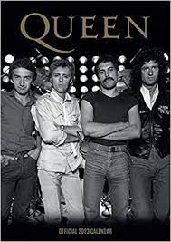 Queen - Queen 2023 Calendar A3, Official Product in the group Minishops / Queen at Bengans Skivbutik AB (4291496)