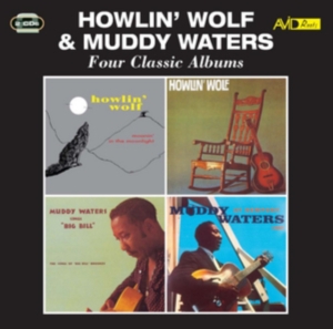 Howlin Wolf & Muddy Waters - Four classic albums in the group OTHER / Övrigt /  at Bengans Skivbutik AB (4292896)