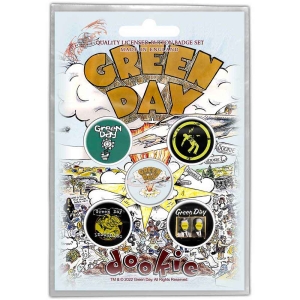 Green Day - Dookie Button Badge Pack in the group MERCHANDISE / Merch / Punk at Bengans Skivbutik AB (4294308)