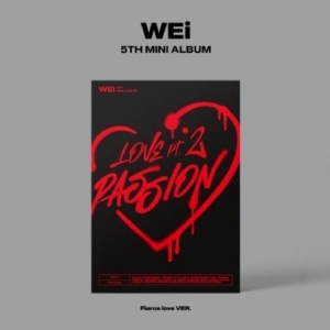 WEi - (Love Pt.2 : Passion) (Fierce love VER.) in the group Minishops / K-Pop Minishops / K-Pop Miscellaneous at Bengans Skivbutik AB (4294391)
