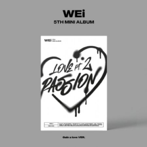 WEi - (Love Pt.2 : Passion) (Gain a love VER.) i gruppen Minishops / K-Pop Minishops / K-Pop Övriga hos Bengans Skivbutik AB (4294392)