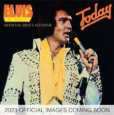 Elvis Presley - Elvis Gold Records 2023 Calendar in the group OTHER / Merchandise at Bengans Skivbutik AB (4295787)
