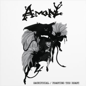 Amon - Sacrificial/Feasting The Beast (Vin in the group VINYL / Hårdrock at Bengans Skivbutik AB (4298878)