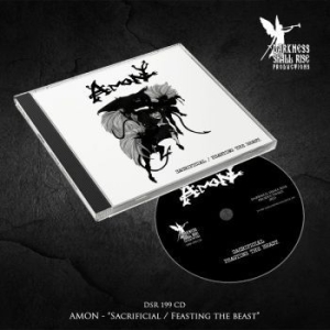 Amon - Sacrificial / Feasting The Beast in the group CD / Hårdrock at Bengans Skivbutik AB (4298901)