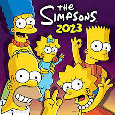 The Simpsons 2023 Calendar in the group OTHER / Merchandise at Bengans Skivbutik AB (4299229)