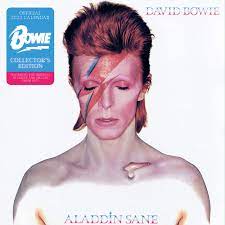 David Bowie - Aladdin Sane 2023 Calendar in the group OTHER / Merchandise at Bengans Skivbutik AB (4299414)
