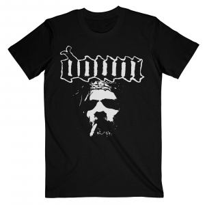 Down -  Down Unisex T-Shirt: Face (black) (XL) in the group OTHER / BW-T-shirts at Bengans Skivbutik AB (4299707)