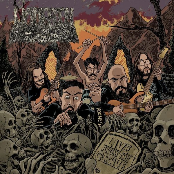 Undeath - Live...From The Grave in the group CD / Hårdrock/ Heavy metal at Bengans Skivbutik AB (4300542)