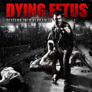 Dying Fetus - Descend Into Depravity (Blood Red C in the group VINYL / Hårdrock/ Heavy metal at Bengans Skivbutik AB (4300717)
