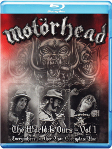 Motörhead - The Wörld Is Ours - Vol 1 Ever in the group MUSIK / Musik Blu-Ray / Hårdrock at Bengans Skivbutik AB (4301288)