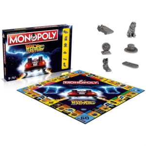Monopoly - Back To The Future Monopoly (Sällskapssp in the group MERCHANDISE / Board Games / Soundtrack at Bengans Skivbutik AB (4301541)